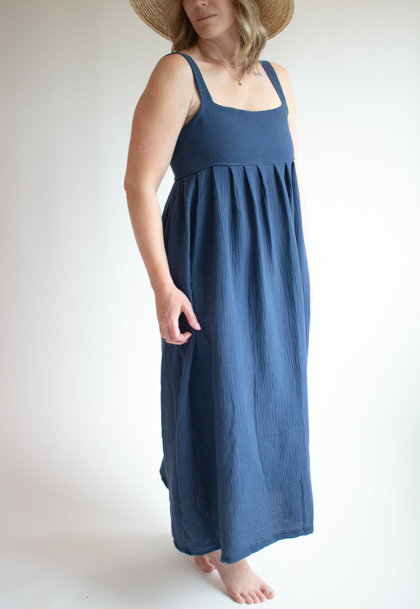 Ladies Gauze Maxi Dress
