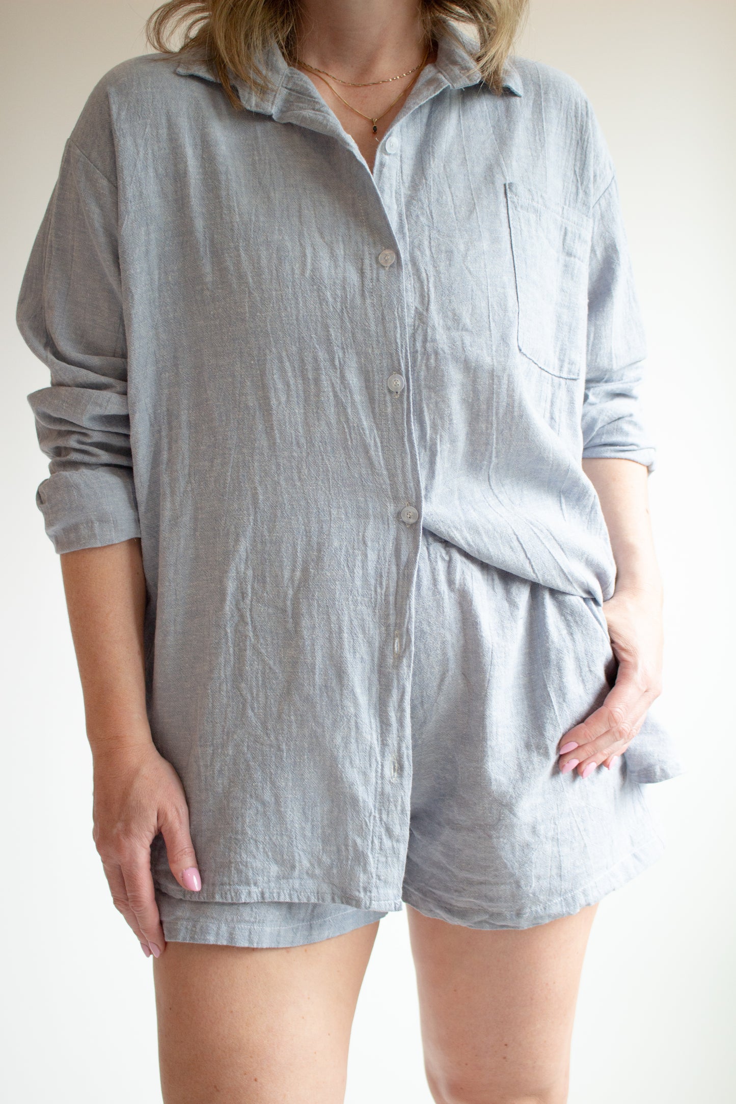 Ladies Button Down Shirt