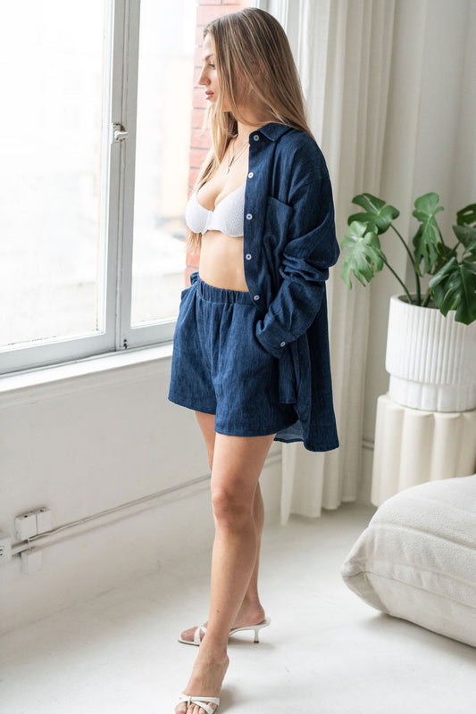 Ladies Button Down Shirt