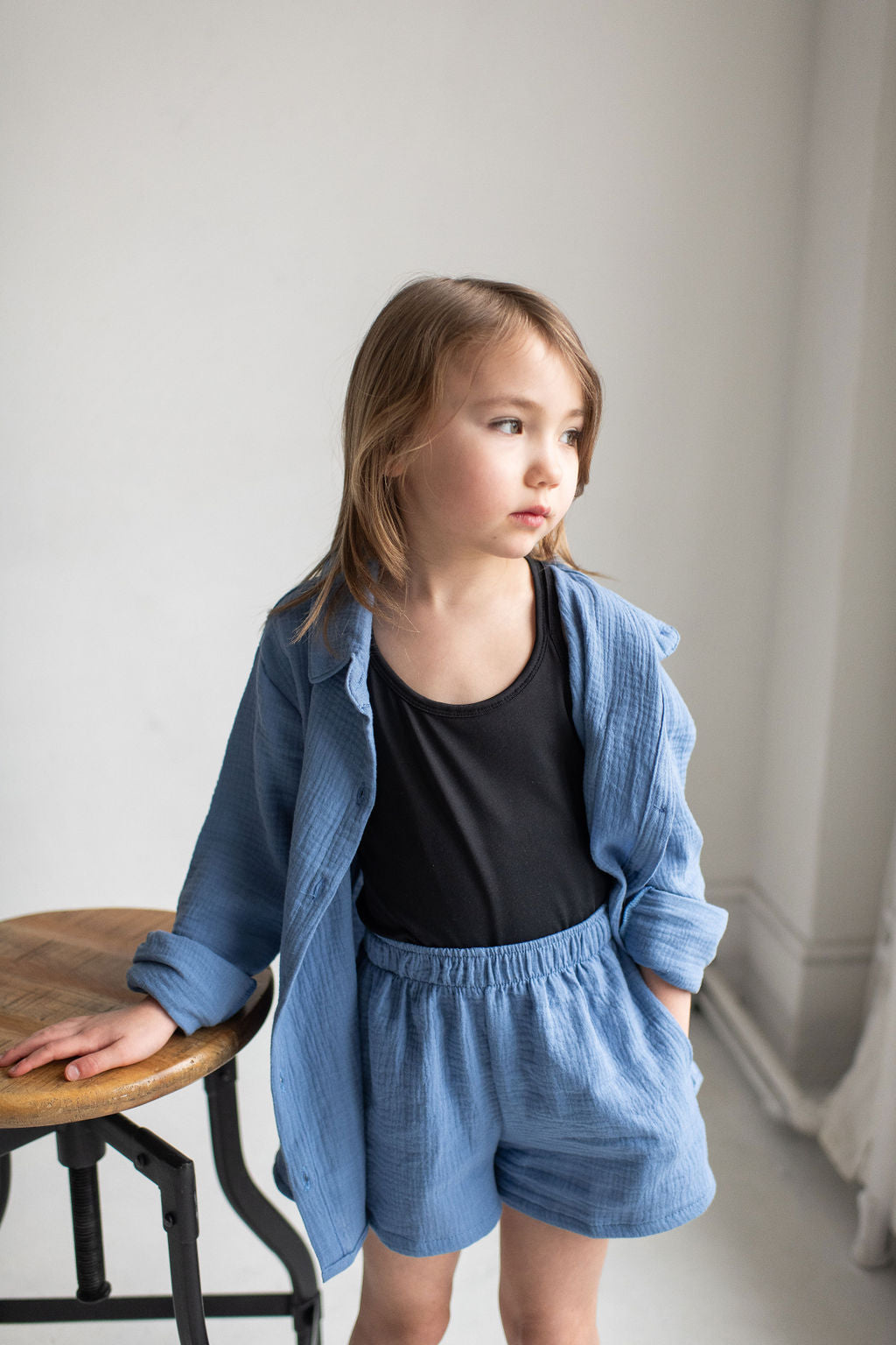 Kids Button Down Shirt