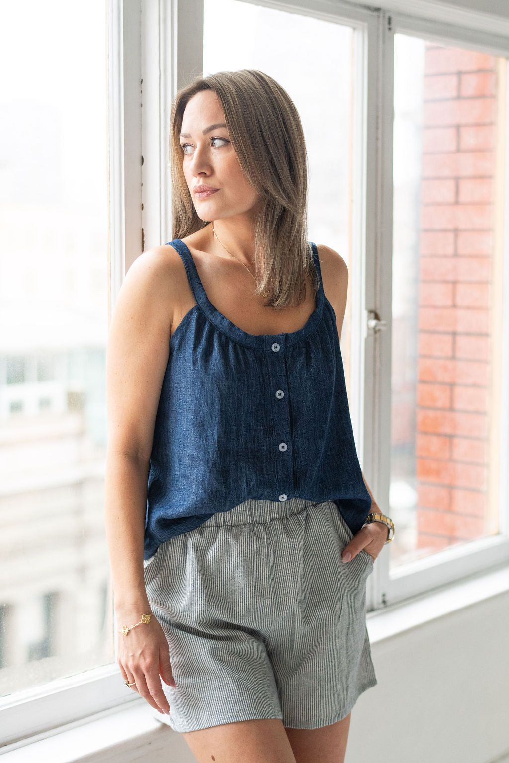 Button Down Tank