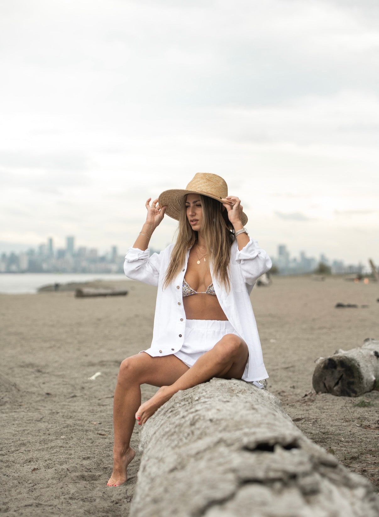 Lola Linen Button Down Shirt