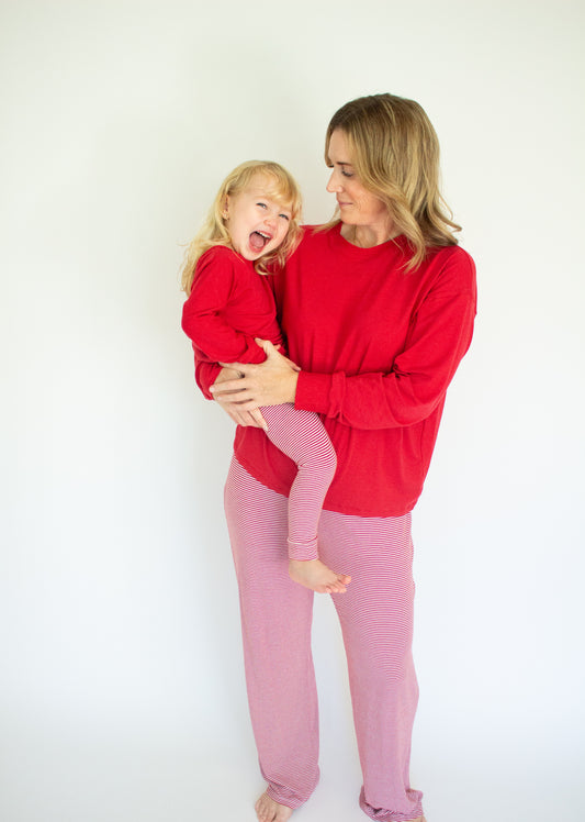 Ladies Holiday Lounge Top