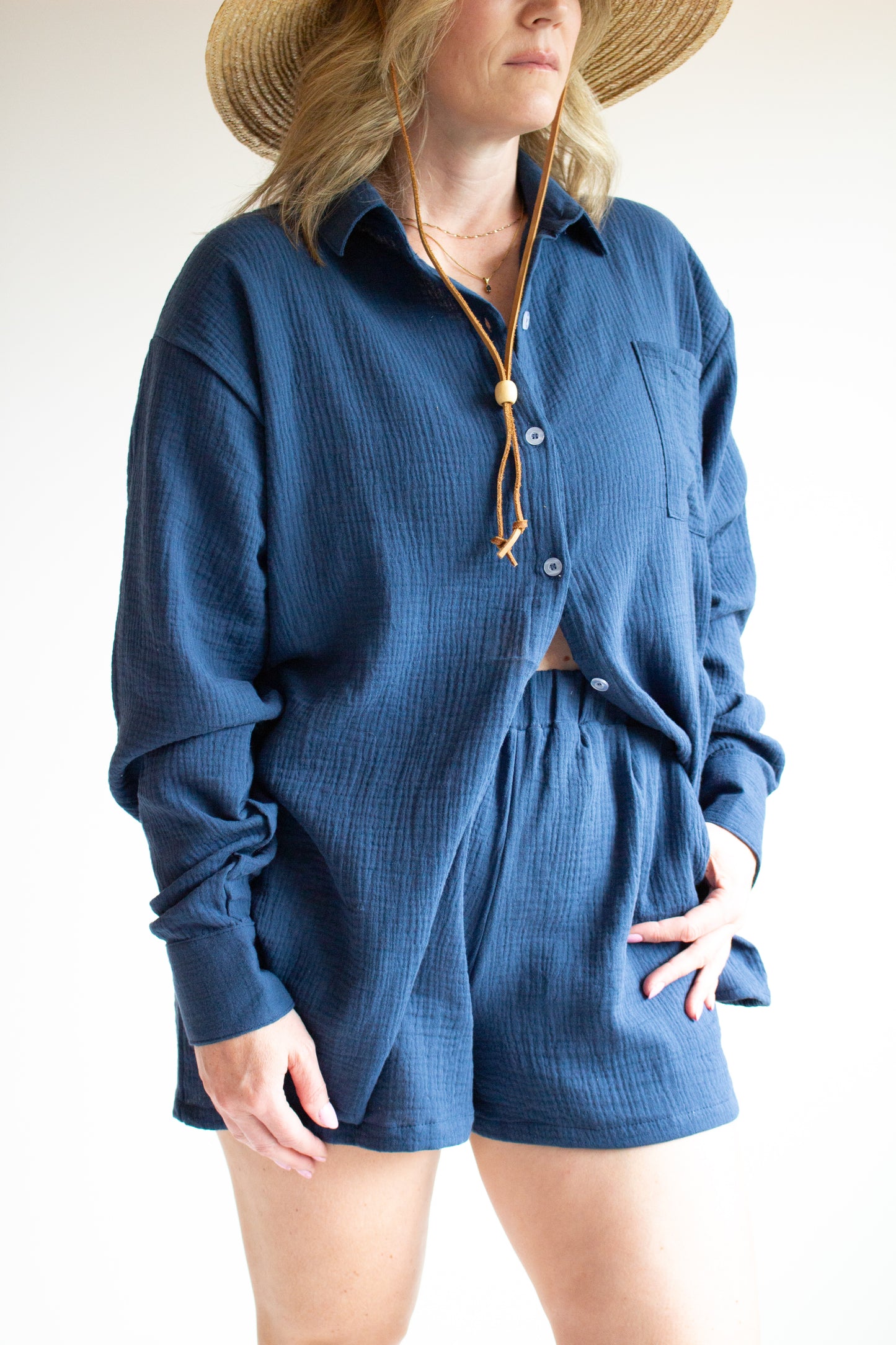 Ladies Button Down Shirt