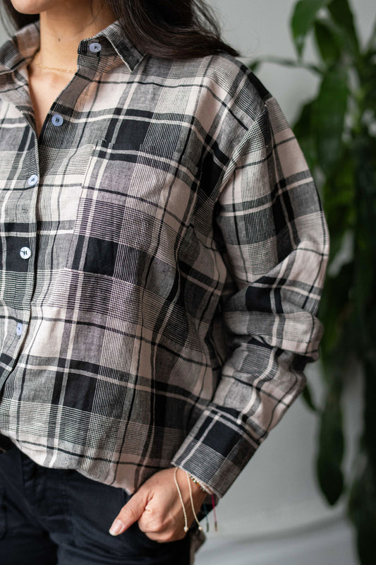Lola Plaid Button Down Shirt