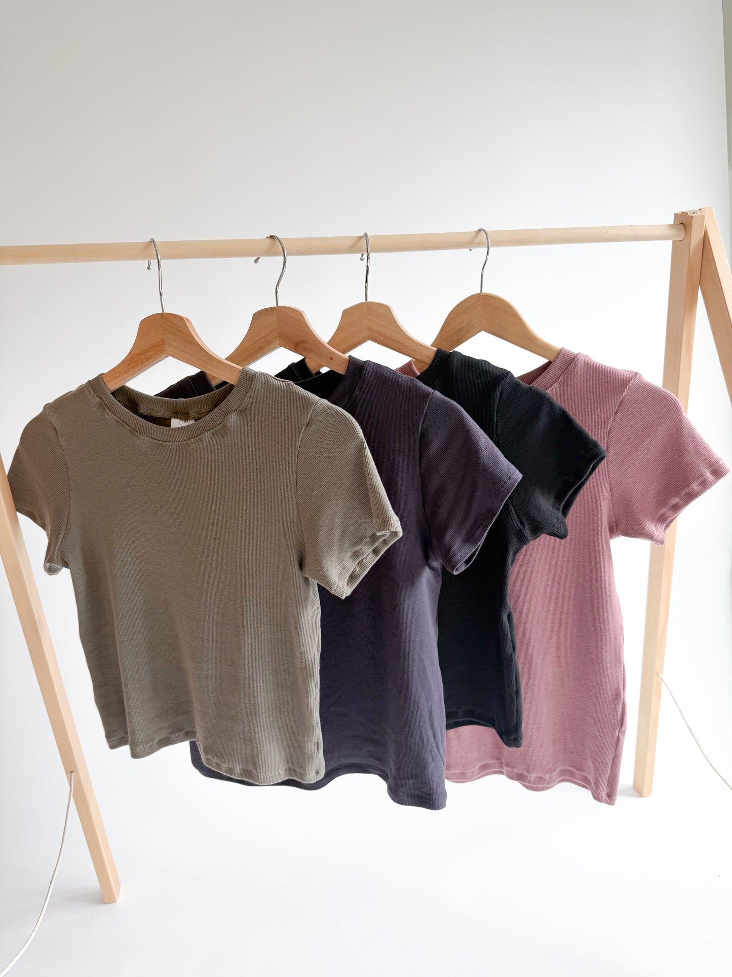 Ladies Ribbed T Shirt