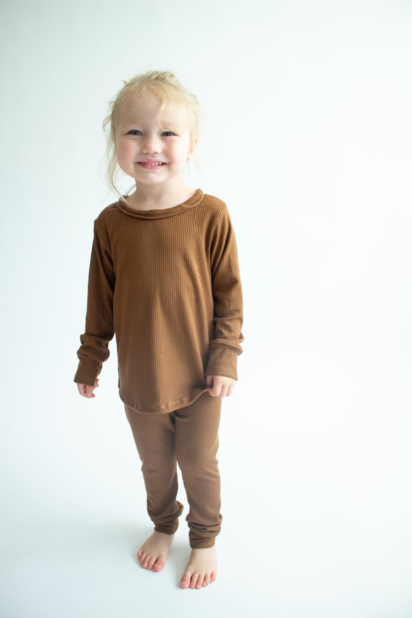Kids Ribbed Lounge Set