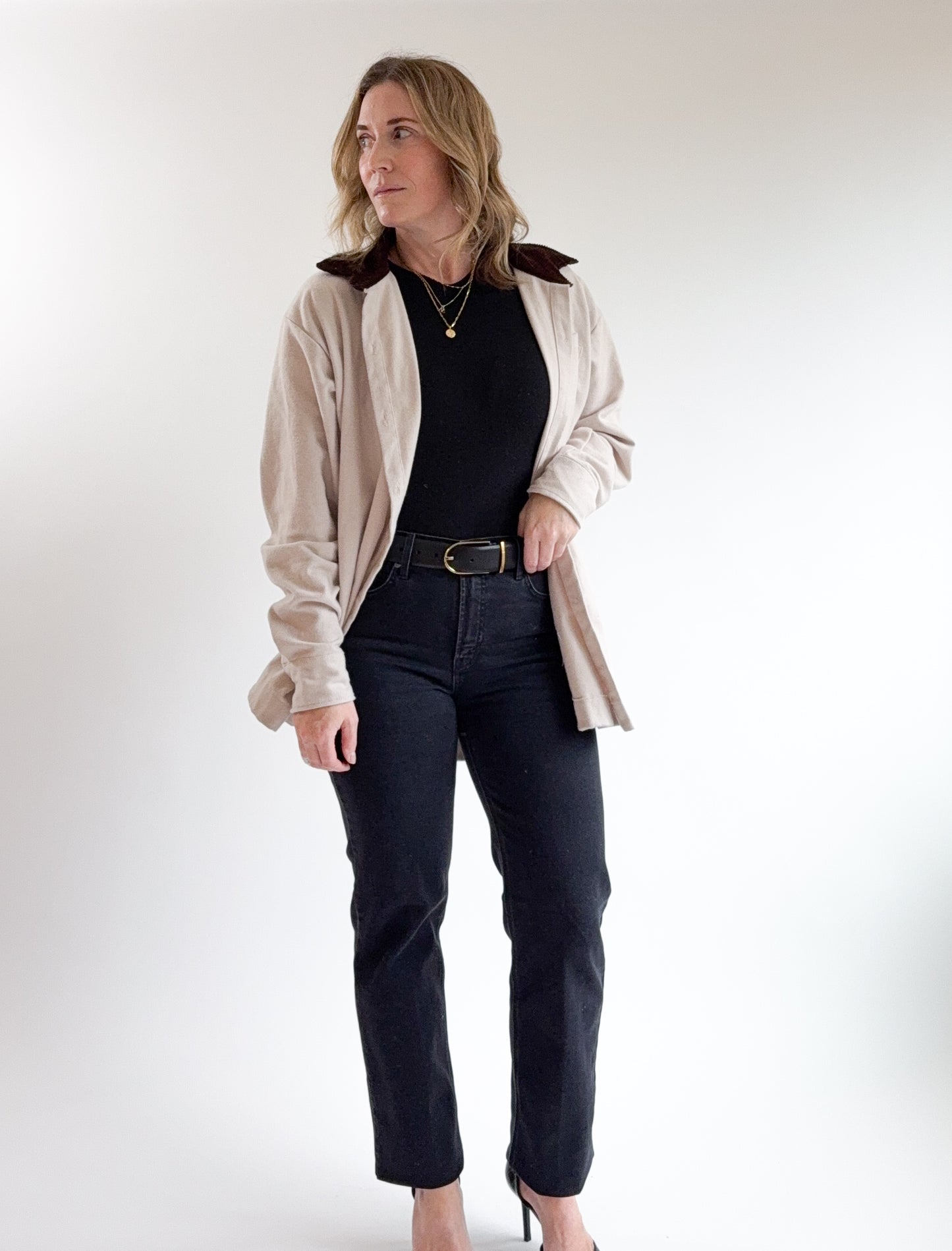 Ladies Button Down Shirt