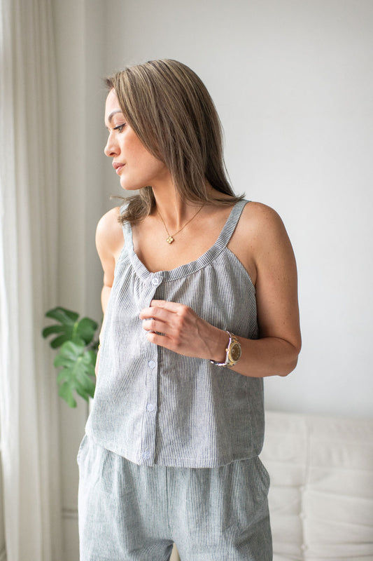 Button Down Tank