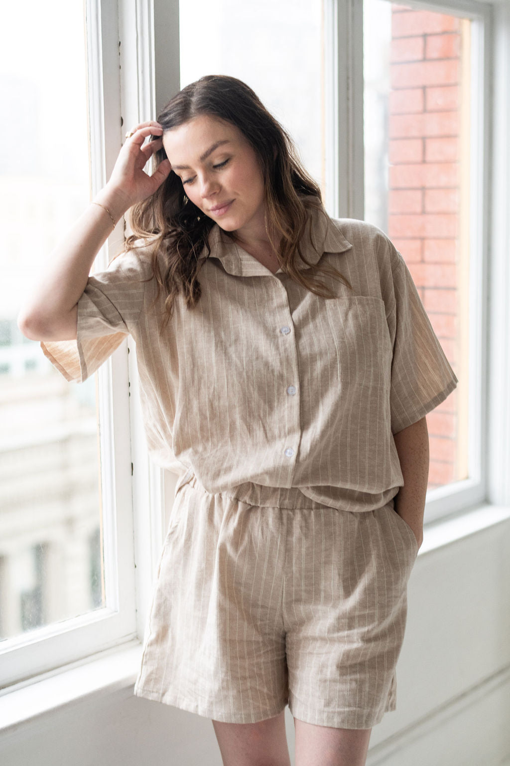 Ladies Classic Short Set Pajamas