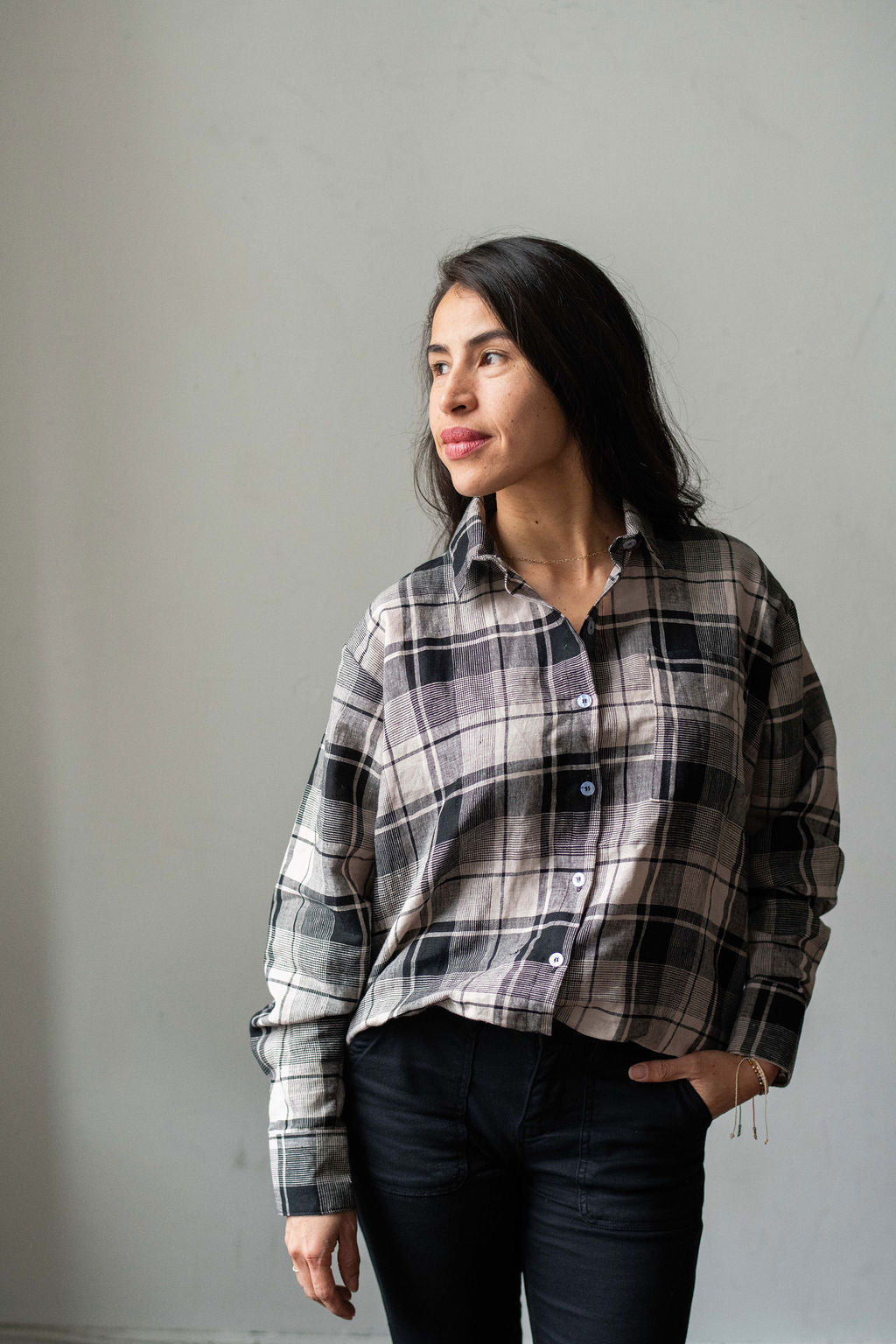 Lola Plaid Button Down Shirt