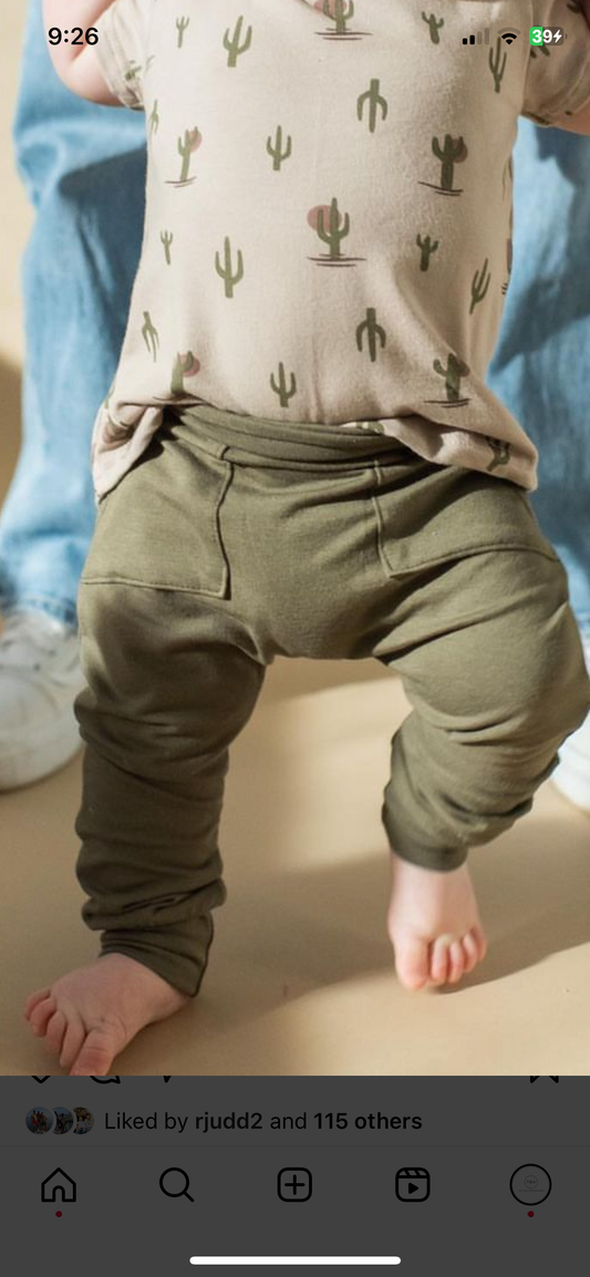 Olive jersey